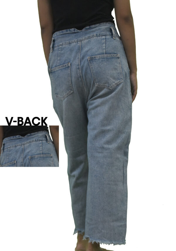V-Back Flared jeans