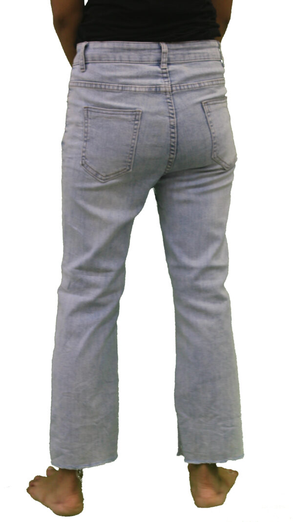 Straight Bottom Rough Jeans - Image 3