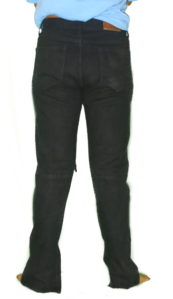 Ripped Black Jeans - Image 4