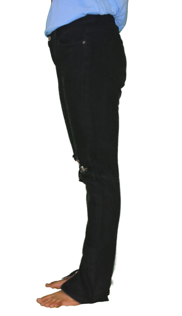 Ripped Black Jeans - Image 3