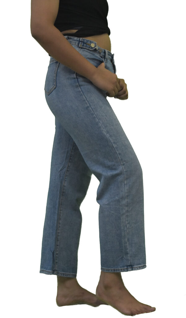 High-Waist Straight Fit Jean - Image 3
