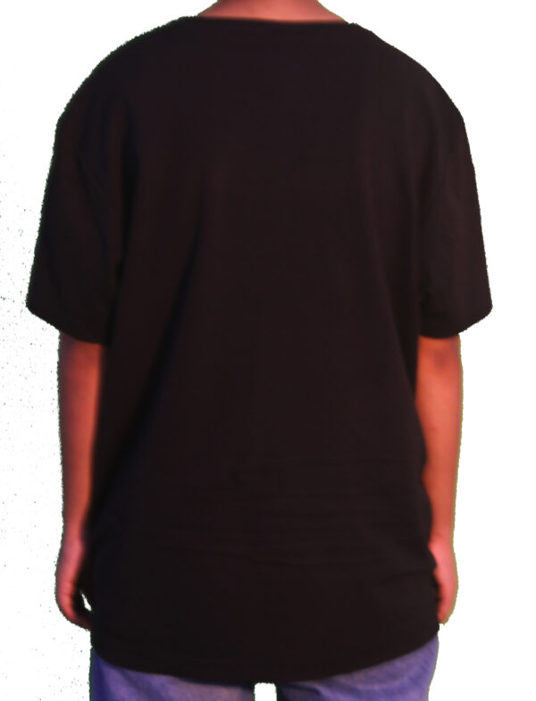 Keep Running Oversized Black T-Shirt