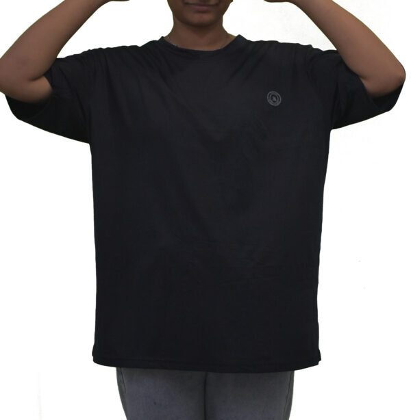 Minimalist Oversized Black T-Shirt