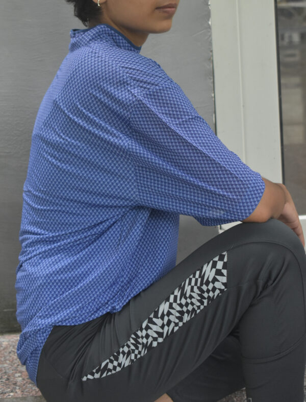 Golf Performance Quarter-Zip Polo T-Shirt - Image 3