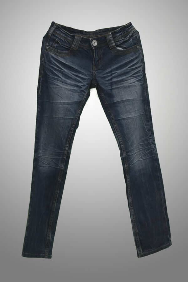 Black Straight Jeans