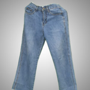Rough Top & Bottom Flared Jeans