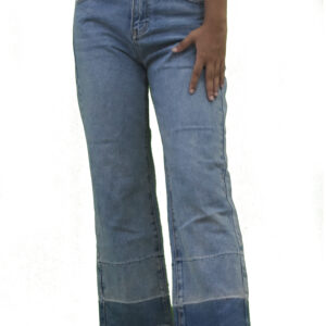 Double Shaded Flared Jeans