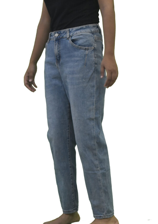 Light Blue Boyfriend Jeans - Image 2