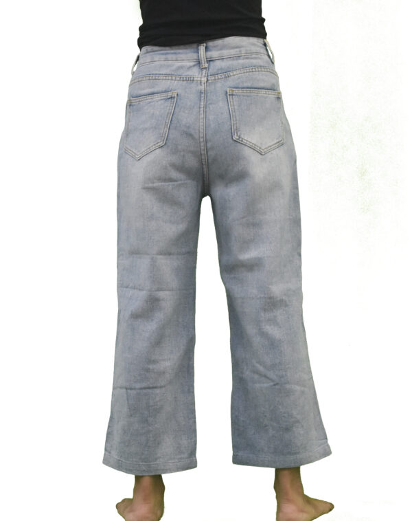 Sky Blue Flared jeans - Image 3