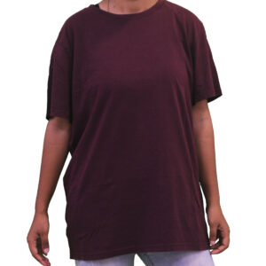 Burgundy Oversized T-Shirt