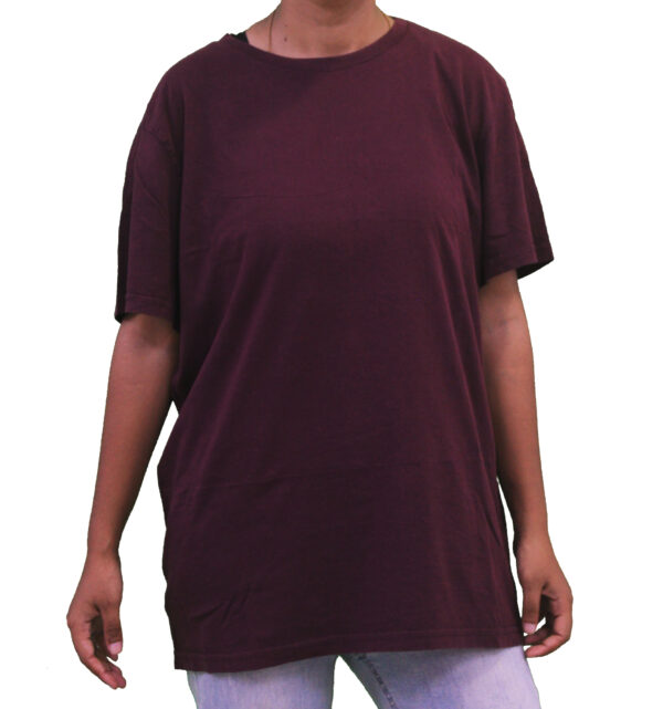 Burgundy Oversized T-Shirt