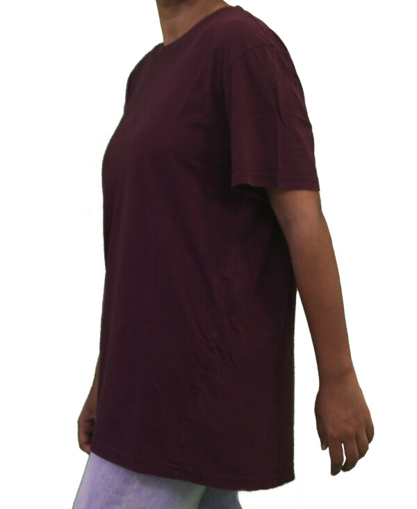Burgundy Oversized T-Shirt