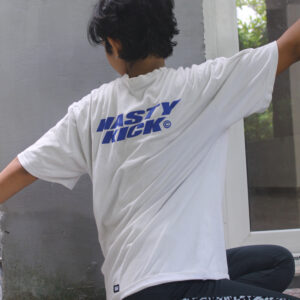 NSTK White Oversized T-Shirt