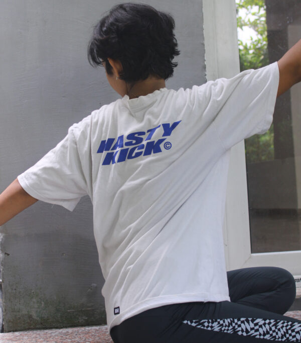 NSTK White Oversized T-Shirt