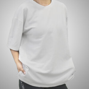 Minimalist White Oversized T-Shirt