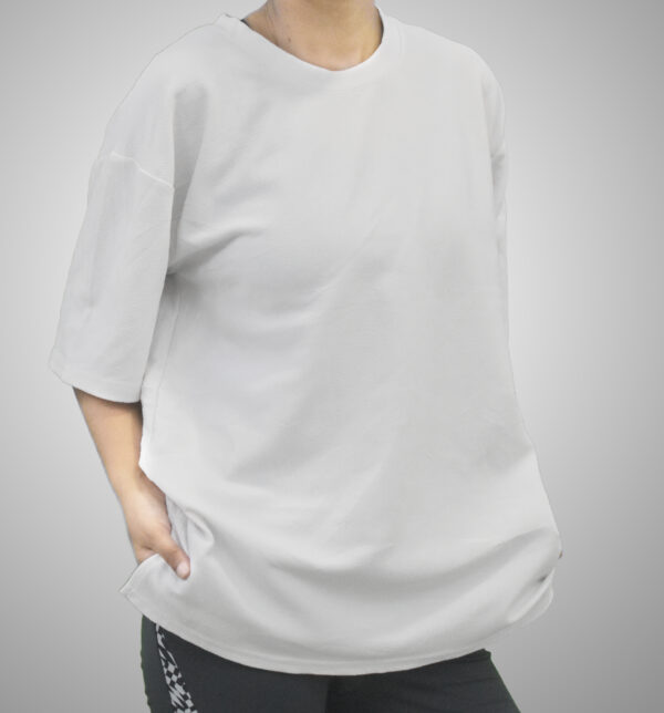 Minimalist White Oversized T-Shirt
